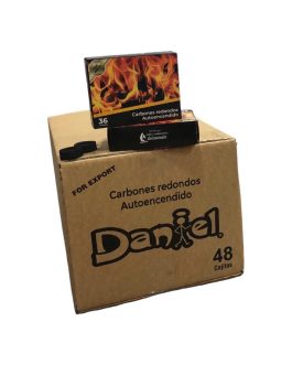 Caja Carbon Redondo